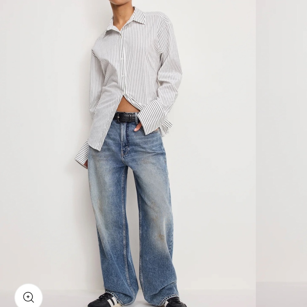 Good American Blue Flare Jeans